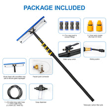 Load image into Gallery viewer, 24 Feet High Reach Carbon Fiber Telescopic Pole for Window Washing