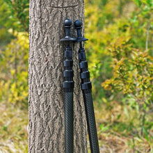 Load image into Gallery viewer, HIBLE Tent Poles Camping Poles for Tarp Awning Canopy Porch Sun Sails Tarpaulin Headroom Carbon Fiber Adjustable Telescoping