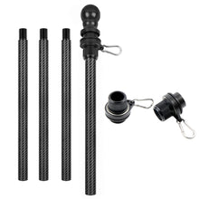 Load image into Gallery viewer, 5FT Flag Pole For House Garden Yard HIBLE Carbon Fiber Flag Pole