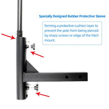 Load image into Gallery viewer, 7Ft Truck Flag Pole with Rubber Protective Sleeve