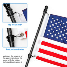 Load image into Gallery viewer, How To Install The 360 Degree Rotating Flag Mounting Rings?
