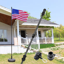 Load image into Gallery viewer, 12FT Carbon Fiber Flagpole For Yard - 5-7 times stronger than aluminum flagpoles
