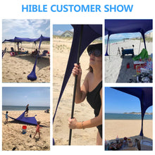 Load image into Gallery viewer, customer show for carbon fiber beach tent
