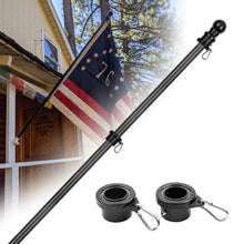 Load image into Gallery viewer, 3/5 Foot Carbon Fiber Flag Pole American Flag Pole 1 inch Diameter Flag Pole
