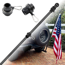 Load image into Gallery viewer, HIBLE Carbon Fiber Flag Pole For Jeep/SUV/Truck/Pickup
