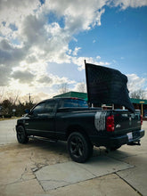Load image into Gallery viewer, Carbon Fiber Flag Pole 6FT Two-piece Flag Pole For Truck Bed, Jeep, Vehicle, Pickup (1 1/4" Diameter, Black) - HIBLE
