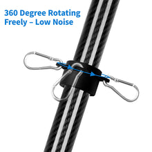 Load image into Gallery viewer, HIBLE 360 Degree Rotating freely Flagpole Rings - Suitable For HIBLE Carbon Fiber Flagpoles

