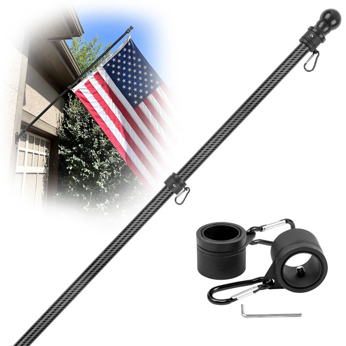  carbon fiber flag pole for house garden yard