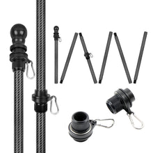 Load image into Gallery viewer, 7ft carbon fiber flagpole for house front porch
