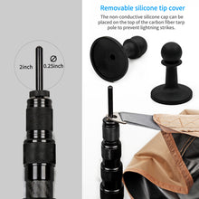 Load image into Gallery viewer, HIBLE Camping Tarp Poles - Adjustable Carbon Fiber Telescoping Tent Poles for Tarps, Canopy &amp; Awning - Heavy Duty Collapsible Pole Set of 2 - Extends 8.2ft, Shrinks to 2.8ft - Caravan &amp; Beach Shade
