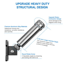 Load image into Gallery viewer, The 4.37 inches extended holder base can provide stronger support, making your flagpole more stable and less prone to breakage.
