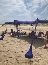 Load and play video in Gallery viewer, HIBLE Carbon Fiber Pop Up Beach Tent Sun Shelter UPF50+, Outdoor Shade
