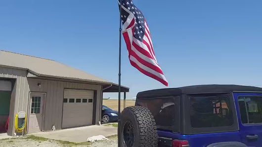 11FT carbon fiber telescopic pole