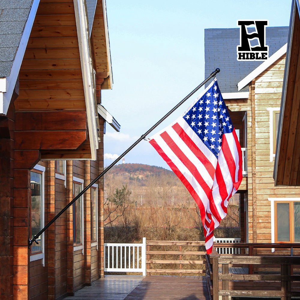 Indoor Flagpole Kit - NO FLAG - 9ft Pole - Metal Eagle Indoor Flagpole Kit - NO FLAG - 9ft Pole - Metal Eagle