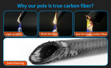 Load image into Gallery viewer, 100% Real Carbon Fiber Flag Pole
