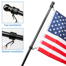 Load image into Gallery viewer, 360° Rotating Flagpole Flag Mounting Rings
